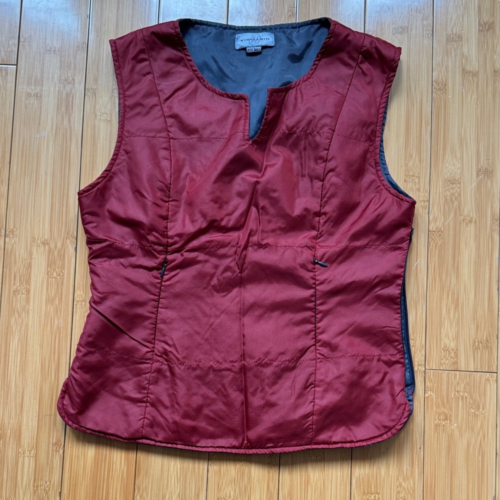 Coldwater Creek Deep Red Sleeveless Tank